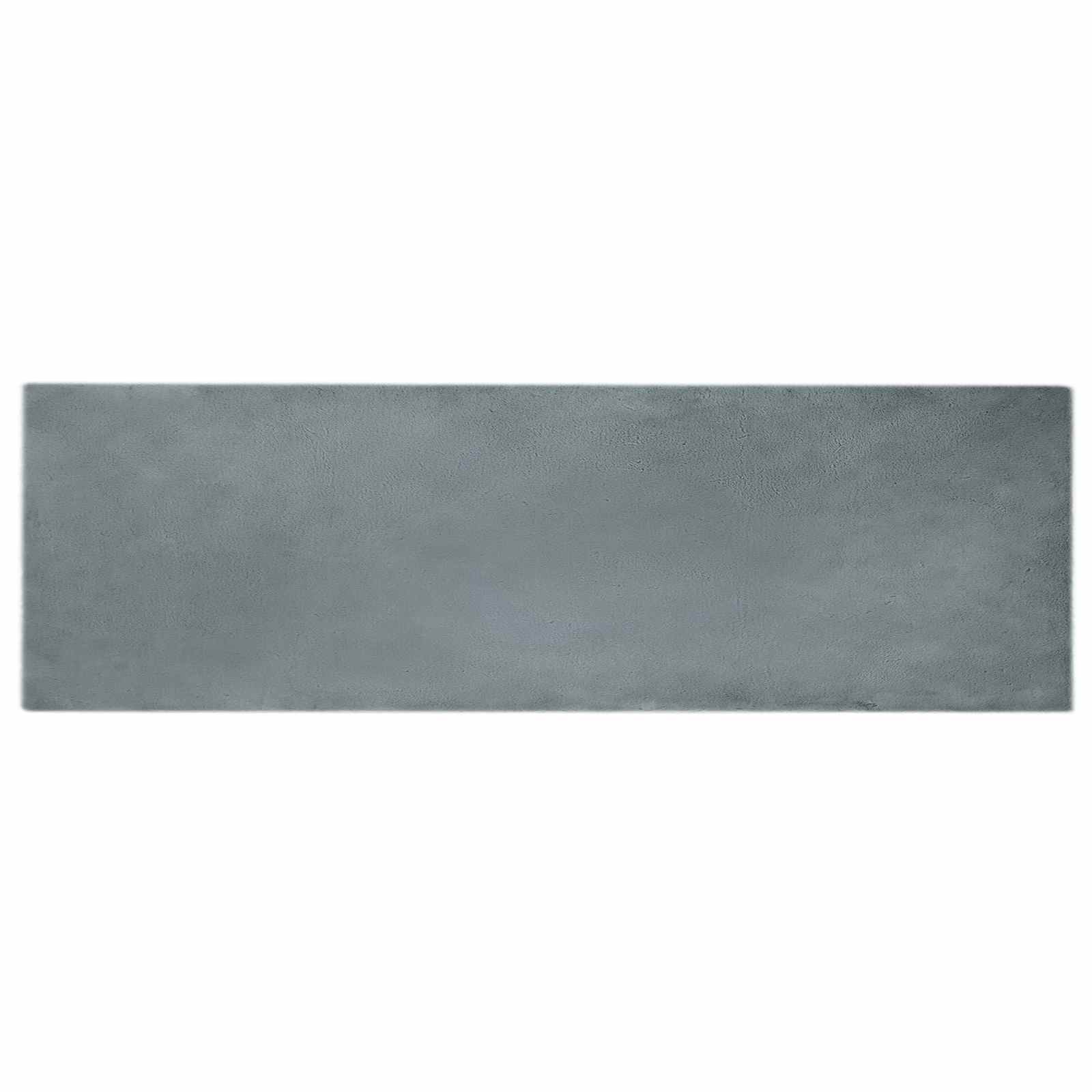 vidaXL Anti-Slip Faux Rabbit Fur Rug OLITE Anthracite 80 x 250 cm 2