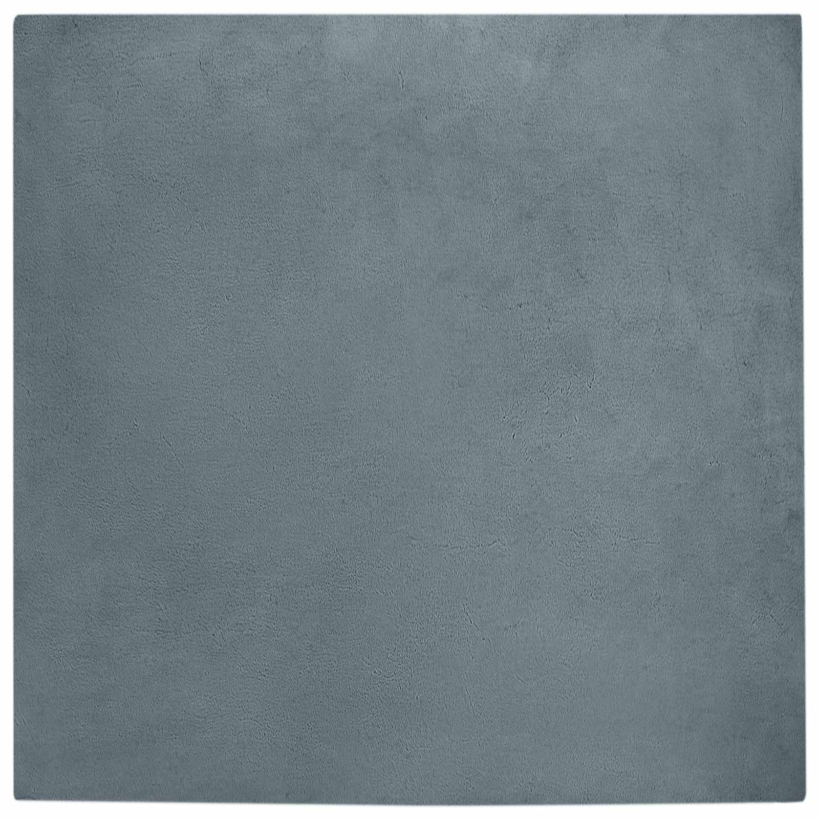 vidaXL Anti-Slip Faux Rabbit Fur Rug OLITE Anthracite 200 x 200 cm 2