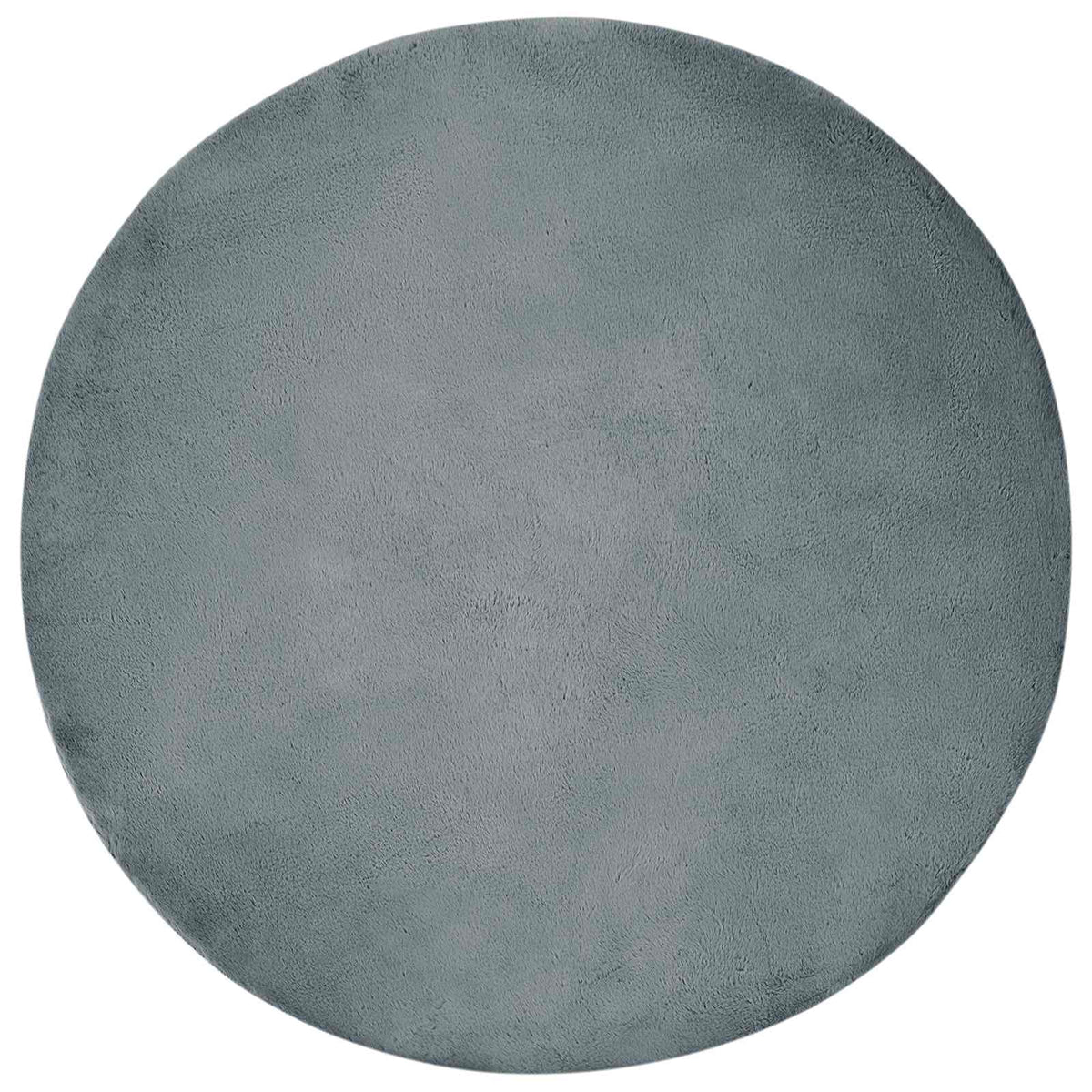 Anti-Slip Faux Rabbit Fur Rug OLITE Anthracite