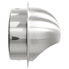 vidaXL Air Vent Covers 8 pcs Silver 150 mm Stainless Steel 6
