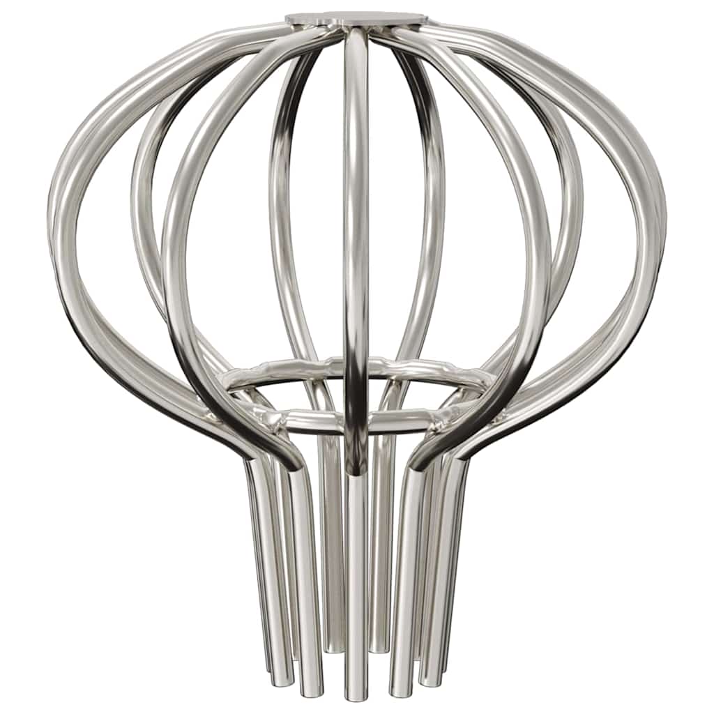 vidaXL Gutter Leaf Guard 8 pcs Silver 50 mm Stainless Steel 5