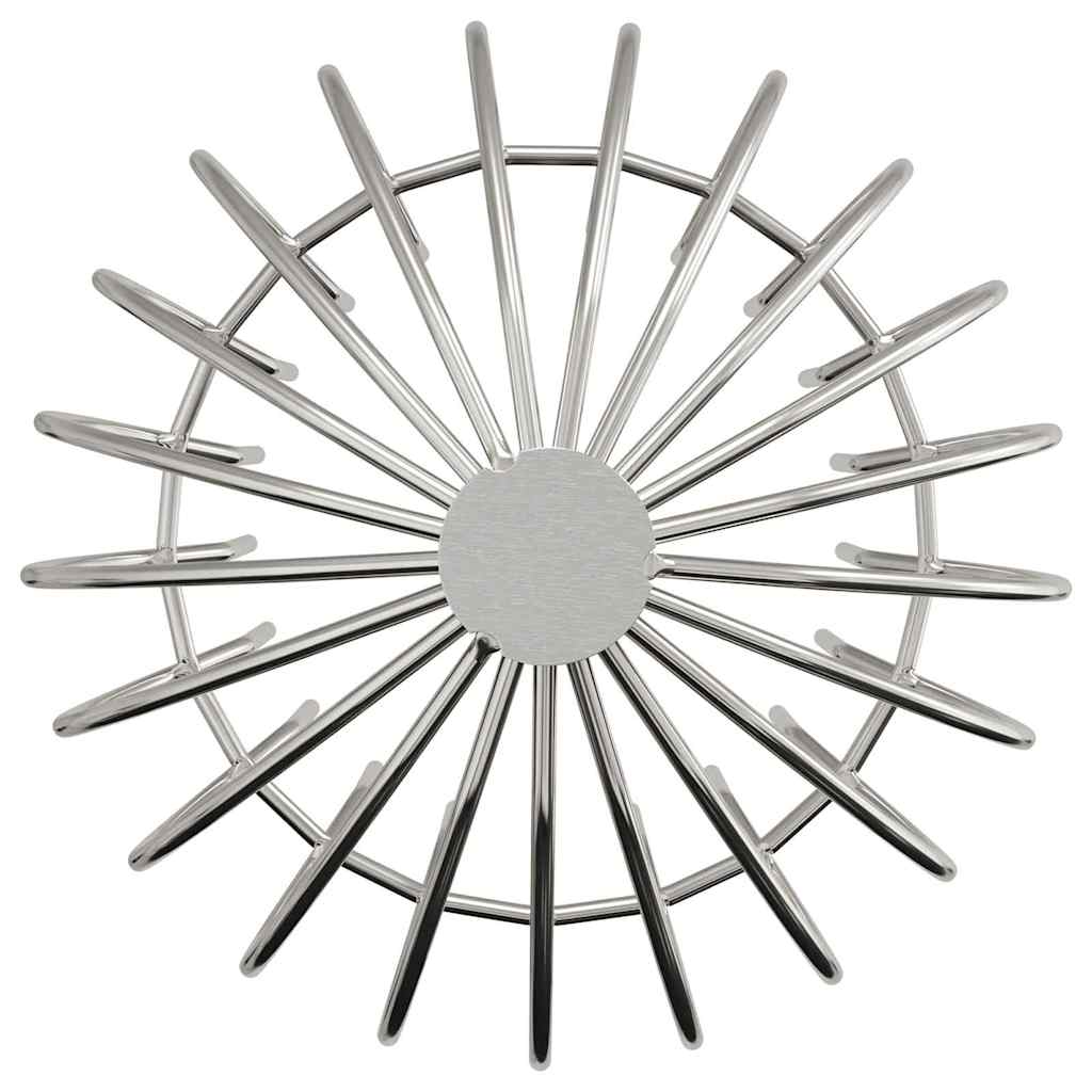 vidaXL Gutter Leaf Guard 2 pcs Silver 160 mm Stainless Steel 6