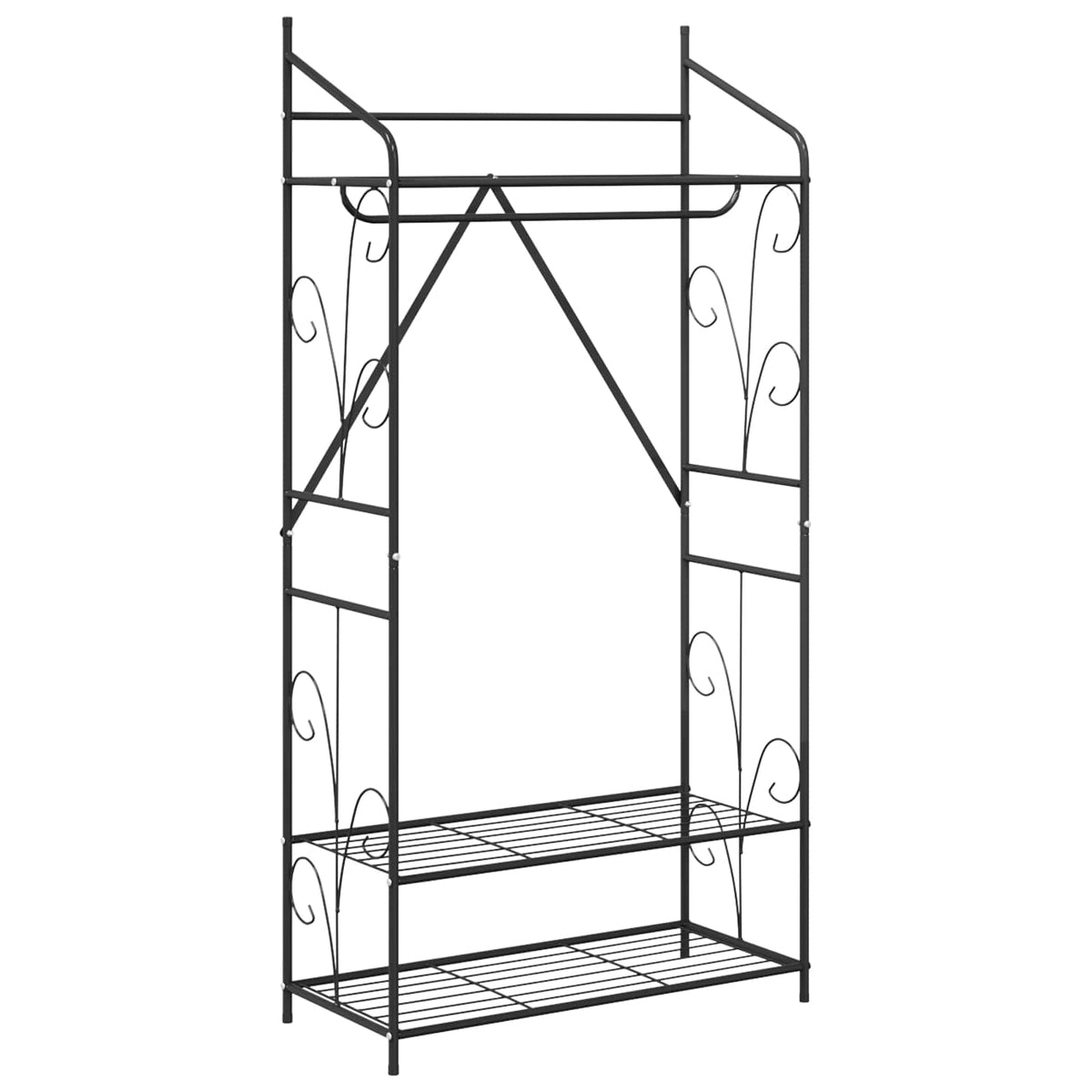 Open Wardrobe Plain 78 x 36 x 158 cm 1