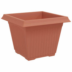 vidaXL Plant Pots 6 pcs Brick Red Plastic 6