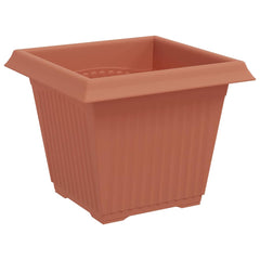 vidaXL Plant Pots 24 pcs Brick Red Plastic 6