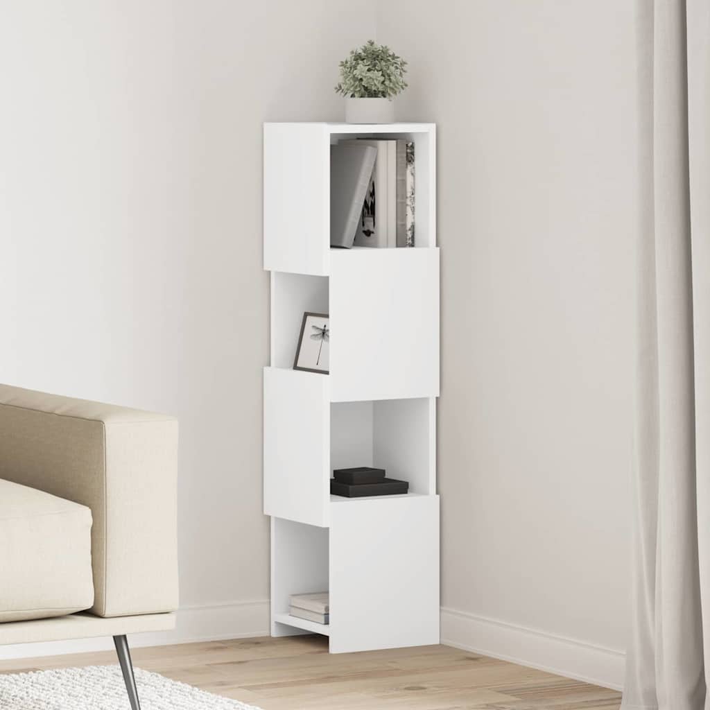 vidaXL Corner Cabinet 25.5x25x102cm Engineered Wood 1