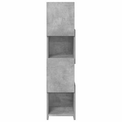 vidaXL Corner Cabinet 25.5x25x102cm Engineered Wood Concrete Grey 6