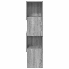 vidaXL Corner Cabinet 25.5x25x102cm Engineered Wood Grey Sonoma 5