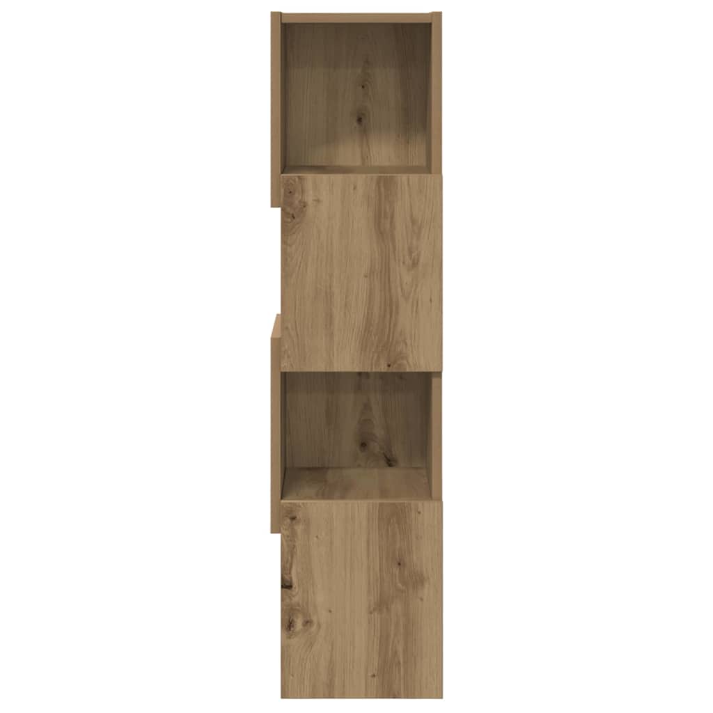 vidaXL Corner Cabinet 25.5x25x102cm Engineered Wood Artisan Oak 5