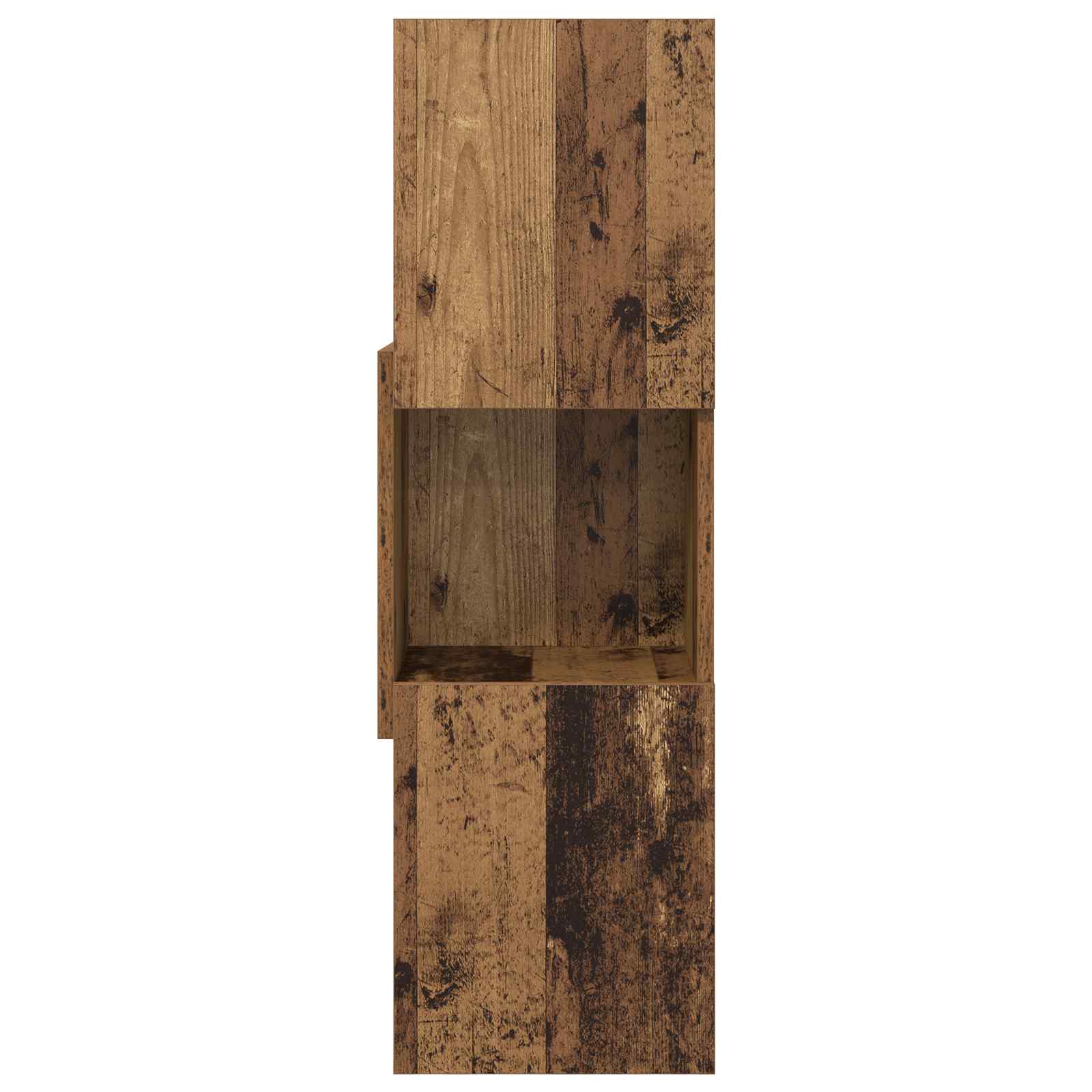 vidaXL Corner Cabinet 30.5x30x95cm Engineered Wood Old Wood 5
