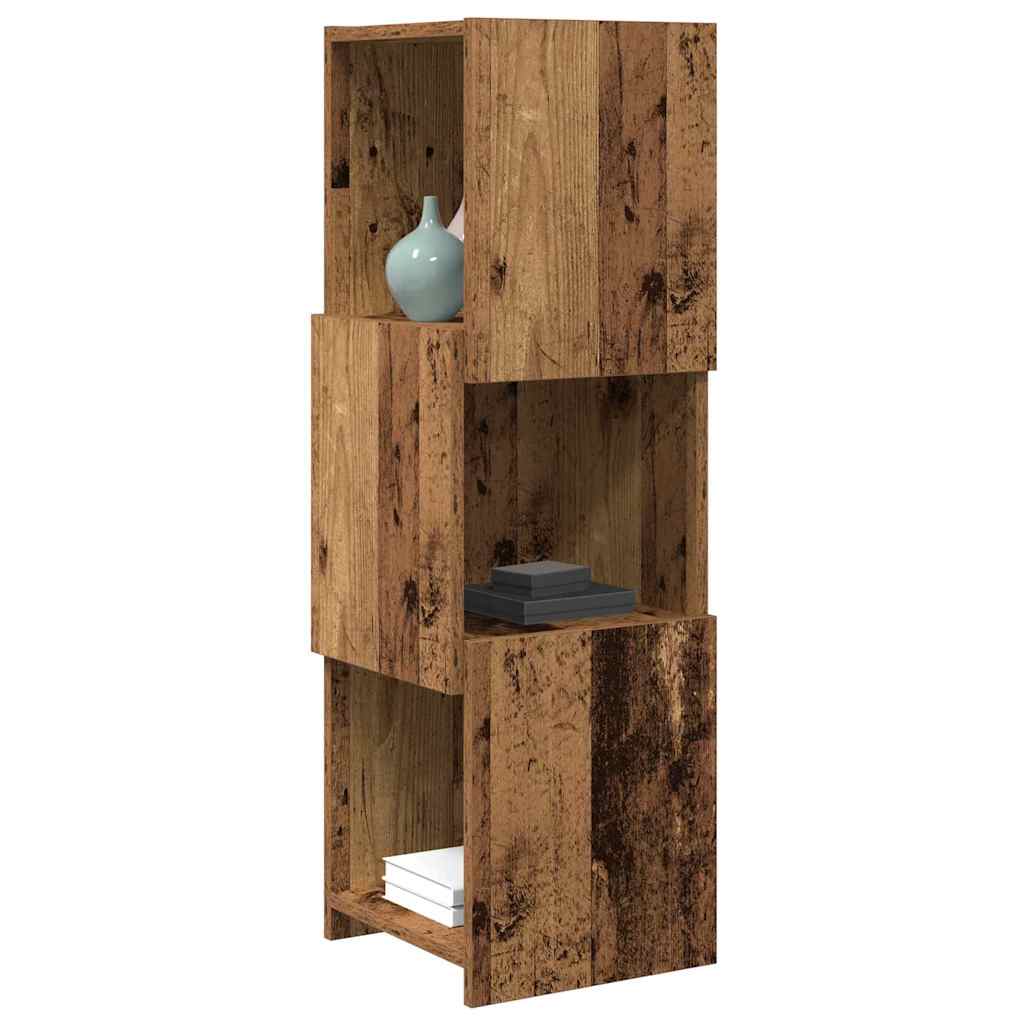 vidaXL Corner Cabinet 30.5x30x95cm Engineered Wood Old Wood 3