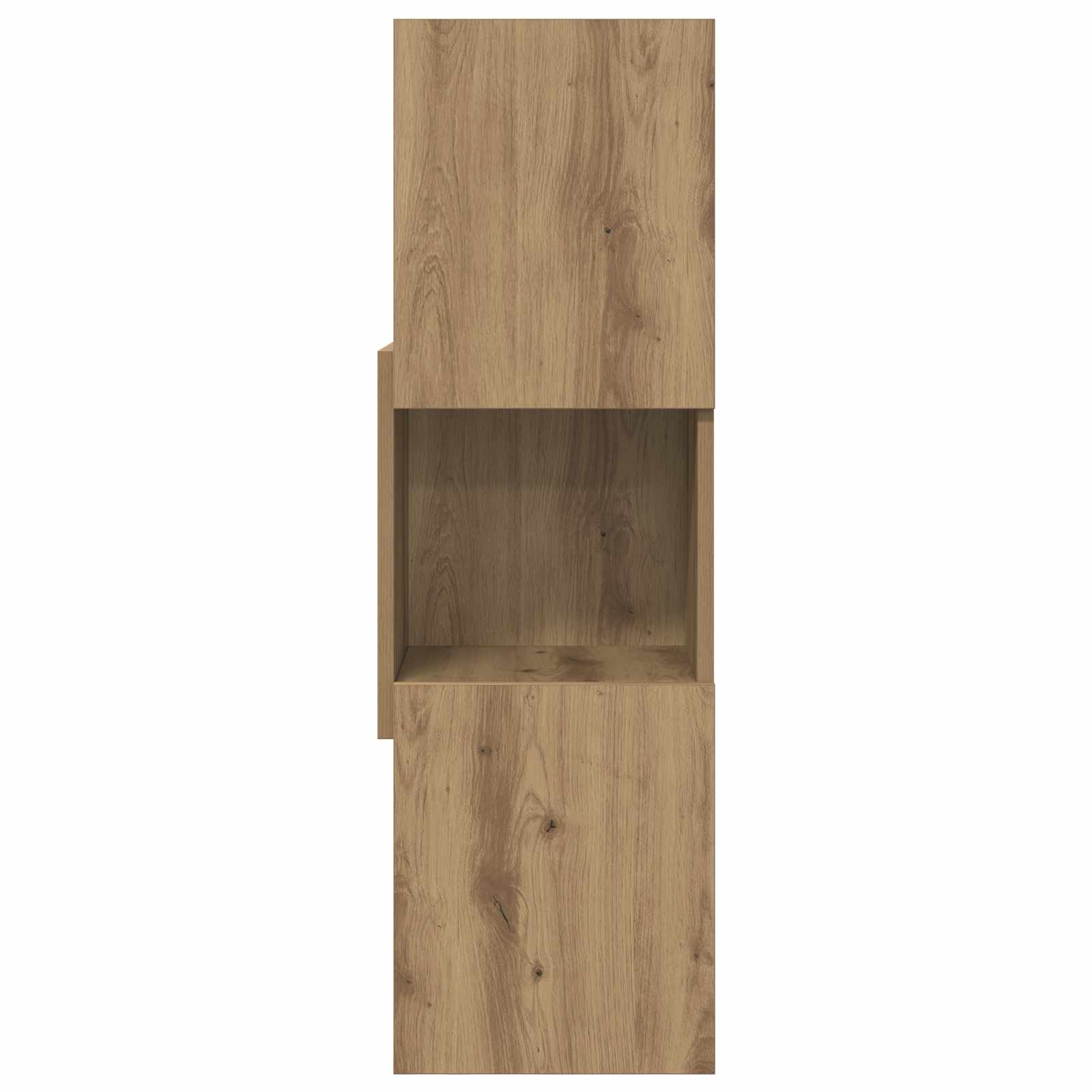 vidaXL Corner Cabinet 30.5x30x95cm Engineered Wood Artisan Oak 5