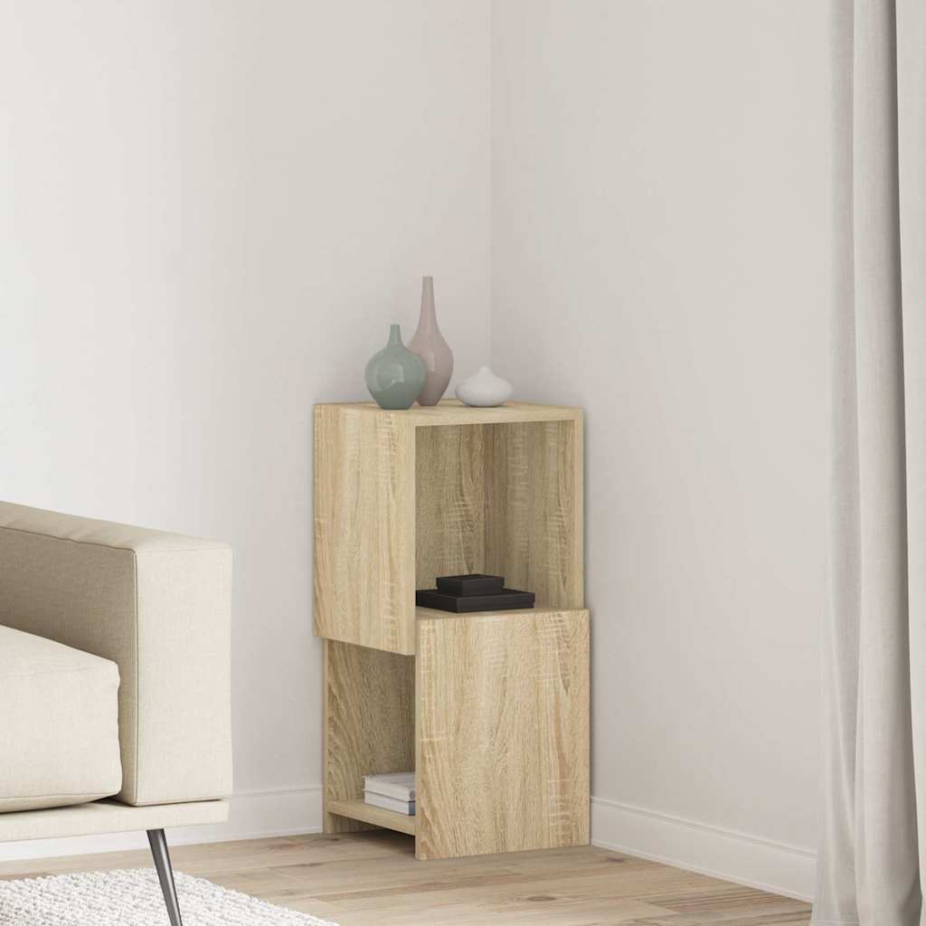 vidaXL Corner Cabinet 30.5x30x65cm Engineered Wood Sonoma Oak 1