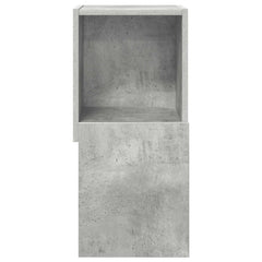 vidaXL Corner Cabinet 30.5x30x65cm Engineered Wood Concrete Grey 5