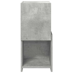 vidaXL Corner Cabinet 30.5x30x65cm Engineered Wood Concrete Grey 6
