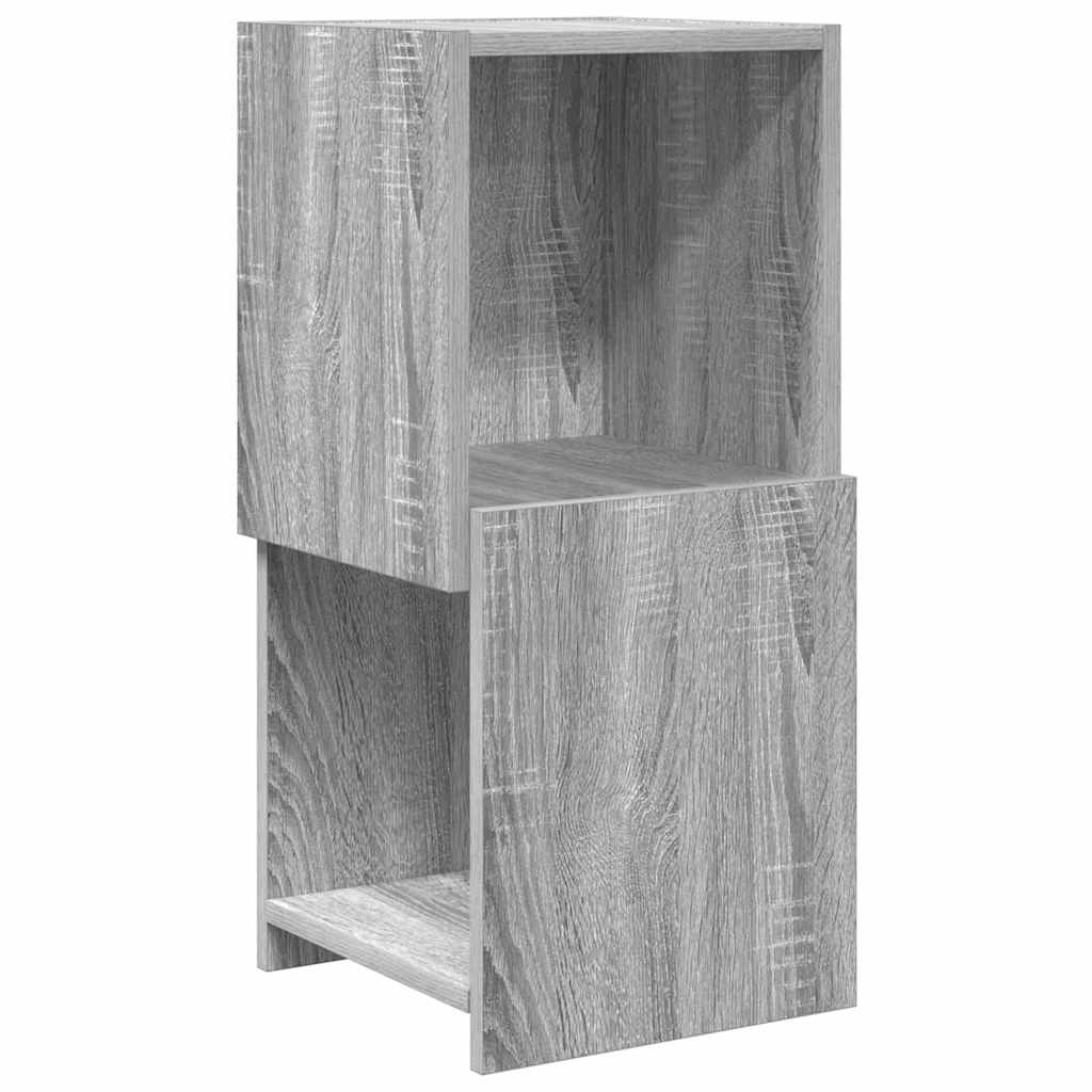 vidaXL Corner Cabinet 30.5x30x65cm Engineered Wood Grey Sonoma 2