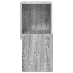 vidaXL Corner Cabinet 30.5x30x65cm Engineered Wood Grey Sonoma 5