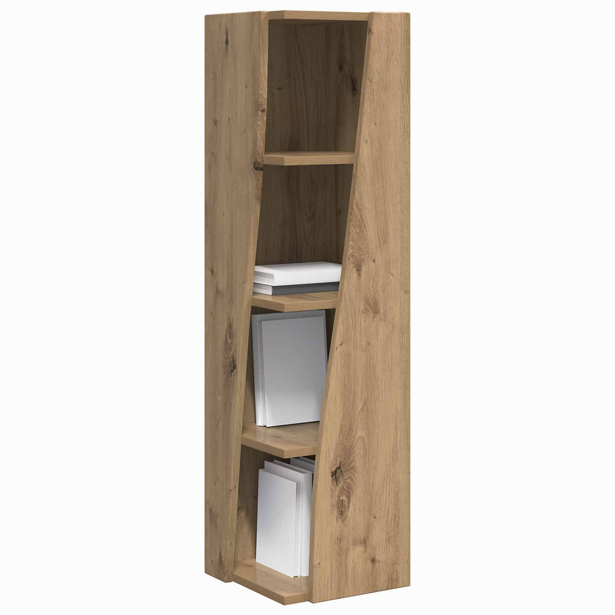 Corner Cabinet Engineered Wood Width 27.5 cm Artisan oak 102 cm