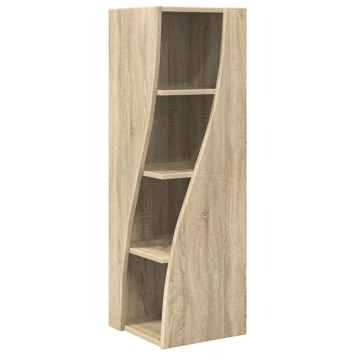 Corner Cabinet Engineered Wood Sonoma Oak, image 2