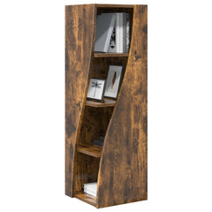 Corner Cabinet Engineered Wood Smoked Oak, image 3