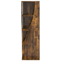 Corner Cabinet Engineered Wood Smoked Oak, image 6