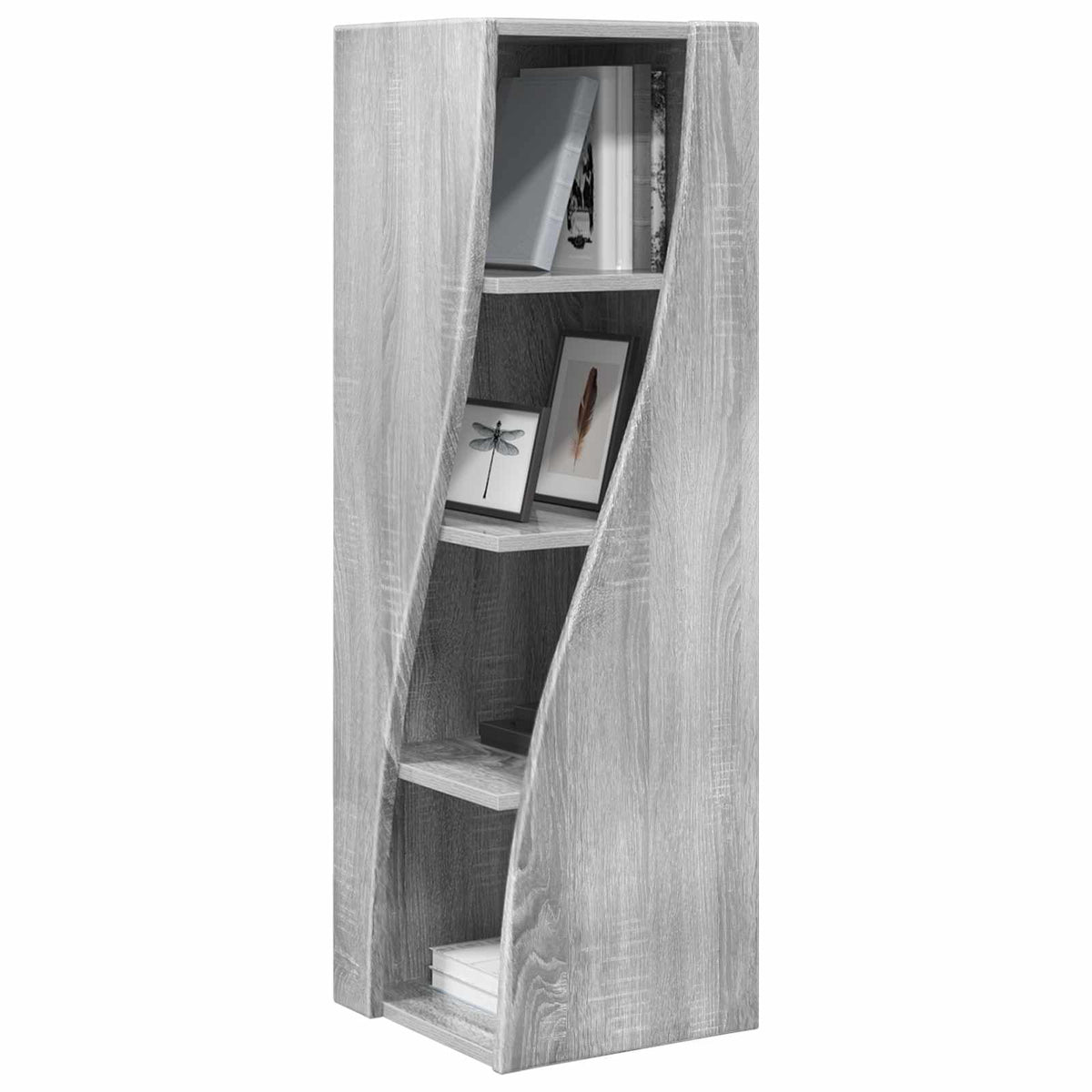 Corner Cabinet Engineered Wood Grey Sonoma, image 3