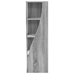 Corner Cabinet Engineered Wood Grey Sonoma, image 6