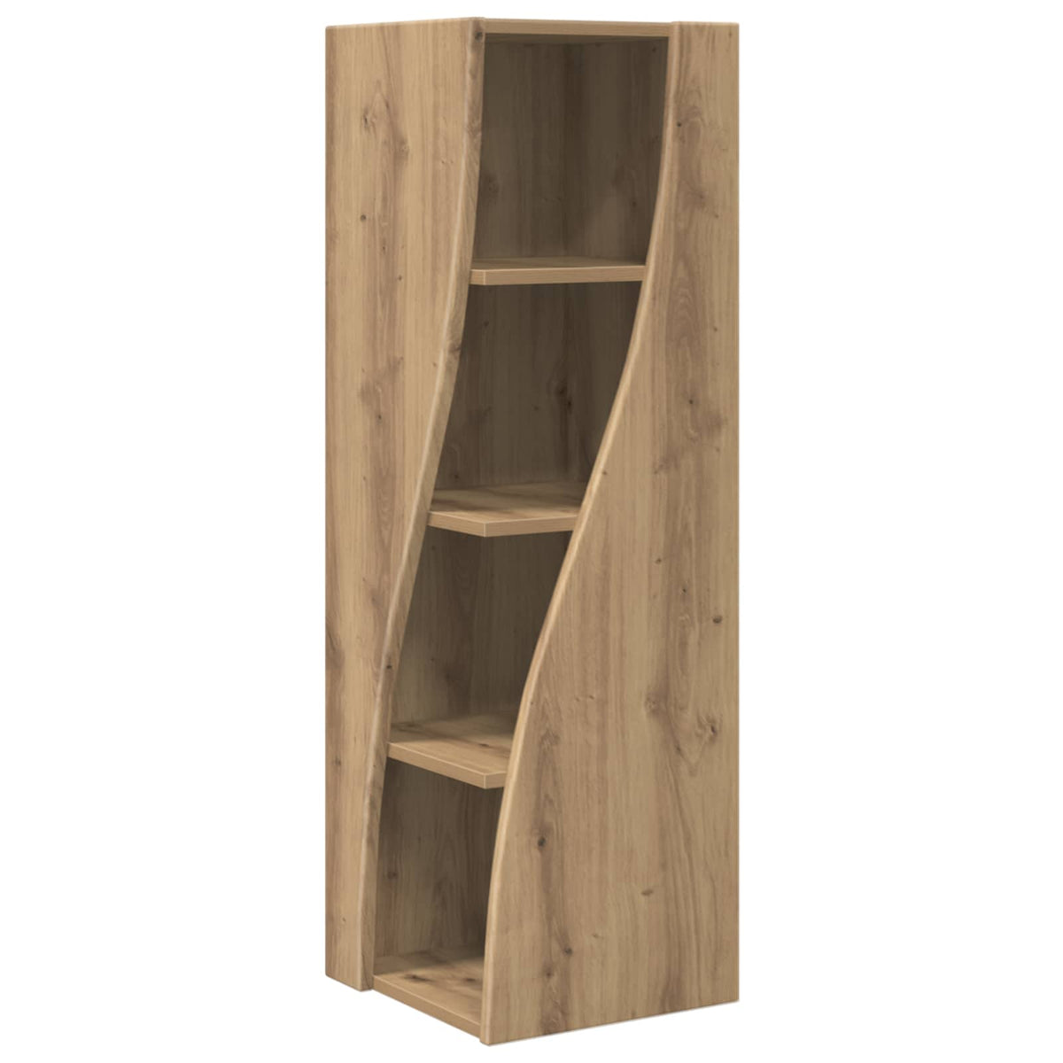 Corner Cabinet Engineered Wood Artisan Oak, image 2