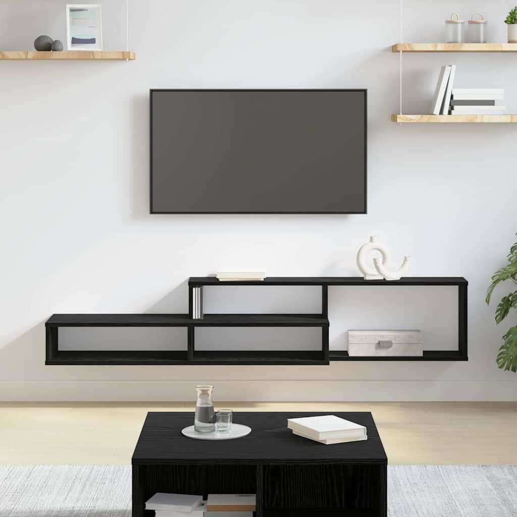 vidaXL Wall TV Stand 150 x 25 x 28.5 cm Engineered Wood 1