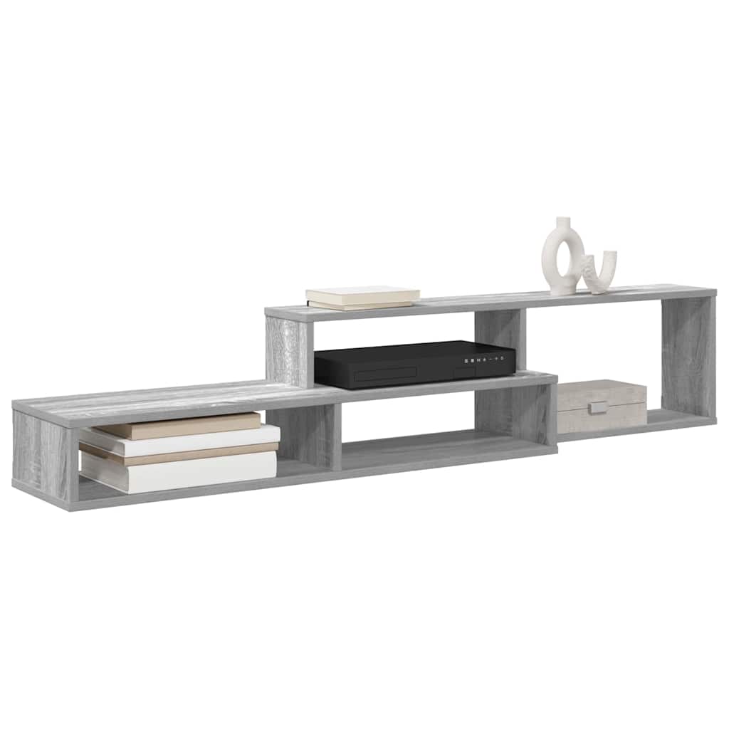 vidaXL Wall TV Stand 150 x 25 x 28.5 cm Engineered Wood 3