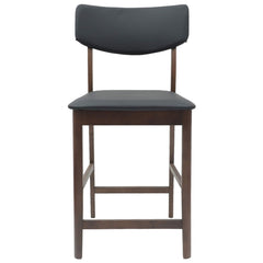 vidaXL Dining Chairs 2 pcs Solid Rubber Wood Light Brown 5