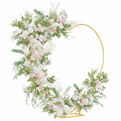 vidaXL Wedding Arch Gold 195 x 35 x 211 cm Steel 3