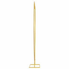 vidaXL Wedding Arch Gold 195 x 35 x 211 cm Steel 6