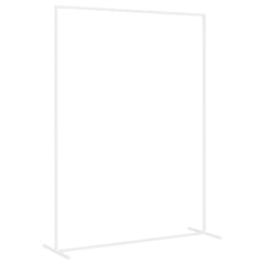 vidaXL Wedding Arch White 150 x 49.5 x 200 cm Steel 5
