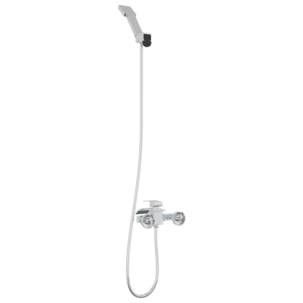 Shower Head Set 1/2 inches Chrome with shower head