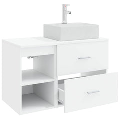 Bathroom Cabinet Set 2 pcs 79.5 x 41 x 79.5 cm White