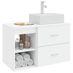 Bathroom Cabinet Set 2 pcs 79.5 x 41 x 79.5 cm White