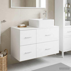 Bathroom Cabinet Set 2 pcs 79.5 x 41 x 80 cm White