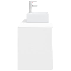 Bathroom Cabinet Set 2 pcs 79.5 x 41 x 79.5 cm White