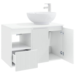 Bathroom Cabinet Set 2 pcs 79.5 x 44.5 x 80 cm White