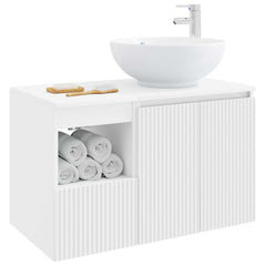 Bathroom Cabinet Set 2 pcs 79.5 x 44.5 x 80 cm White