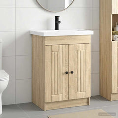 Bathroom Furniture Depth 37.5 cm Sonoma oak 78.5 cm