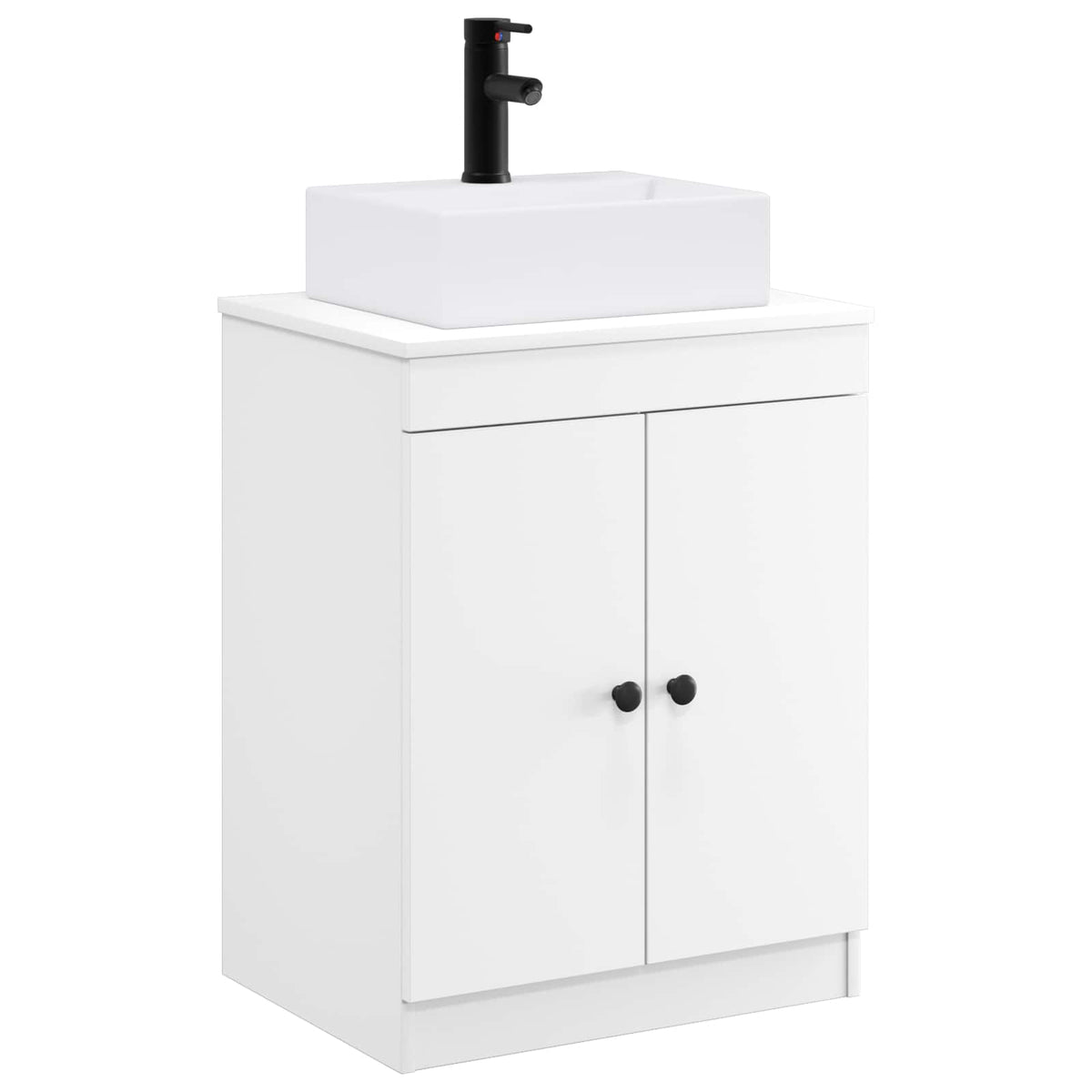 Bathroom Sink Cabinet 54 x 41 x 99.5 cm White