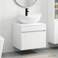 Bathroom Sink Cabinet 59 x 44.5 x 80 cm White