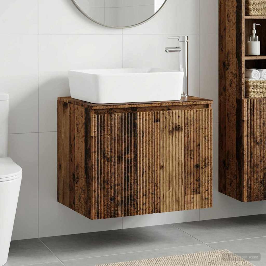 Bathroom Sink Cabinet 62.5 x 44.5 x 80 cm Old wood