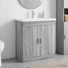 Bathroom Furniture 81 x 40 x 84.5 cm Grey sonoma