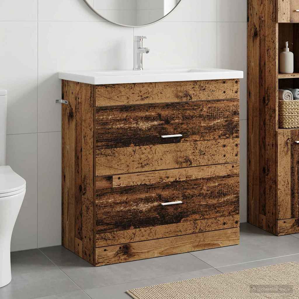 Bathroom Furniture 81 x 40 x 84.5 cm Old wood