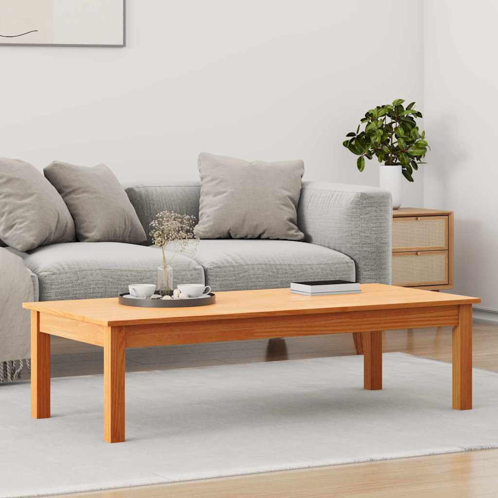 vidaXL Coffee Table Solid Wood Pine Height 30 cm