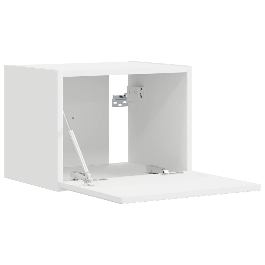vidaXL TV Wall Cabinet 39 x 31 x 29.5 cm White Engineered Wood 5