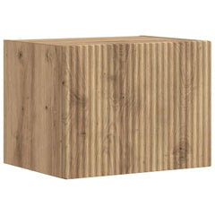 vidaXL TV Wall Cabinet 39 x 31 x 29.5 cm Artisian Oak Engineered Wood 2